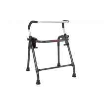 Walk-On - Deambulatore Pieghevole Regolabile in Alluminio 78-97,5 cm