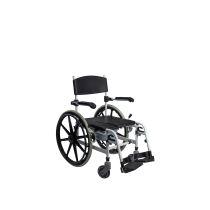 Sedia Doccia e Comoda ad Autospinta Aqua Marine 46 cm Ruote 24" e Telaio Alluminio