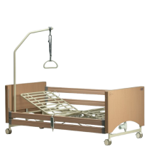 Moon Alpha - Letto Articolato Elettrico in Rovere per Anziani e Disabili