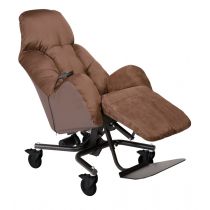 Poltrona Geriatrica Basculante Liberty con Ruote e Poggiapiedi