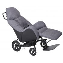 Poltrona Geriatrica Evasion Basculante con Ruote e Poggiapiedi