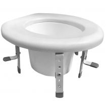 Penta Soft - Rialzo WC Morbido Regolabile - Idrorepellente - 37x40 cm