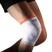 Ginocchiera sportiva elastica di contenzione in maglia traspirante a compressione - Thuasne Sport