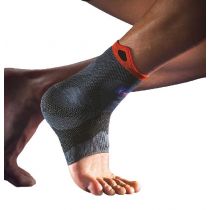 Cavigliera a compressione elastica rinforzata di sostegno per distorsioni e instabilità - Thuasne Sport