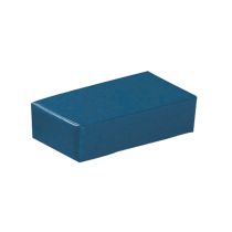 Cuscino Rettangolare in Espanso 40x30x10 cm Blu con Rivestimento Ignifugo