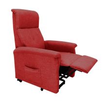 Demarta Virginio California poltrona relax elevabile a due motori in tessuto antimacchia e acciaio