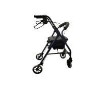 Rollator pieghevole in alluminio verniciato – 4 ruote Moretti - Usato