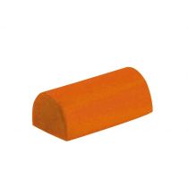 Cuscino Semicilindrico in Gommapiuma 60x40x18 cm Ignifugo