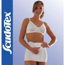 Cod. 131 Scudotex - Cintura Postoperatoria Regolabile 27 cm - Bianca