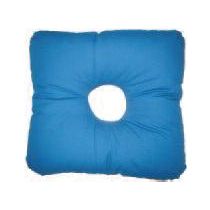 Cuscino Antidecubito con Foro Centrale in Fibre Siliconate, 42x42 cm