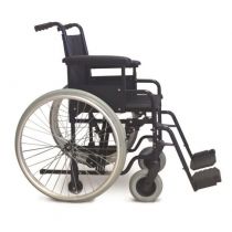 Carrozzina Pieghevole Doppia Crociera ME205E/2 Ruote Estraibili