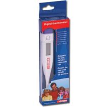 Gima termometro digitale con intervallo 32,0°C-42,0°C memoria allarme acustico spegnimento automatico