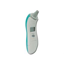 Gima termometro auricolare a infrarossi con display LCD, memoria 9 misurazioni, allarme febbre