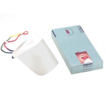 Gima kit per caschetto Proctor con tre visiere di ricambio, due facciali e una frontale