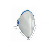Gima mascherina respiratoria FFP2 con valvola e doppio elastico in polipropilene e alluminio regolabile