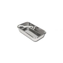 Vassoio Senza Saldature in Acciaio Inox 223X126X45 Mm