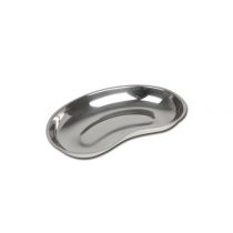 Bacinella Reniforme in Acciaio Inox con il Bordo Basso 254X141X33 Mm
