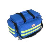 Gima Smart borsa emergenza professionale media in cordura blu con divisori modulari e tasche esterne