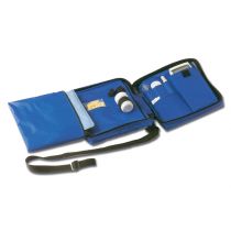 Gima borsa termica mini per medicinali in nylon blu con imbottitura in schiuma 17x11,5x5,5 cm