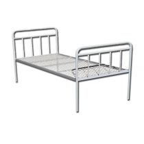 Letto Standard in Acciaio Senza Ruote con Rete Rigida