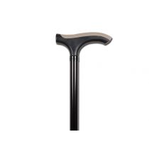 Gima Advance bastone in alluminio regolabile con manico in gel grigio per ridurre lo stress