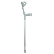 Gima stampella leggera in alluminio con grip anatomico altezza regolabile 96-119 cm portata 100 kg
