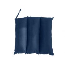 Cuscino a 3 sezioni in fibra cava siliconata con fodera 100% cotone