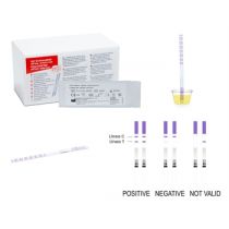 Gima test di ovulazione autodiagnosi 25 strip 4 mm sensibilità 30 mlU/ml risultato in 5 minuti