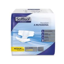 Soffisof Classic pannolone per incontinenza moderata giorno con traspirabilità e 90 pezzi