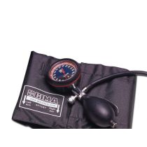 Gima Sfigmo London sfigmomanometro professionale con quadrante 55 mm anello protettivo ABS bracciale nylon