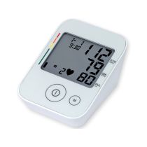 Gima misuratore di pressione da braccio con ampio schermo LCD rilevatore aritmia 22-30 cm bianco