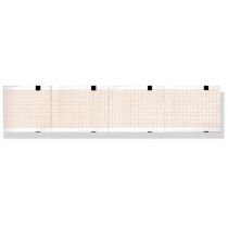 Pacco Carta Termica Ecg - 63 X 75 Mm - Griglia Arancione
