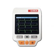 Gima Cardio C elettrocardiografo palmare a 3 canali con display TFT 3,5'' e memoria integrata
