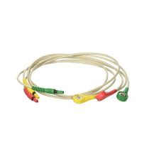 Gima kit cavo veterinario a tre derivazioni per monitor ECG BM3 e BM5 accessori inclusi