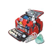 Gima Borsa Emergenza GIMA 4 kit pronto soccorso completo con bombola ossigeno acciaio e accessori