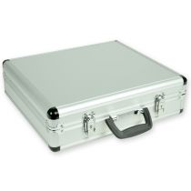 Valigetta in Alluminio Vuota 40x35x10 cm con Maniglia Ergonomica