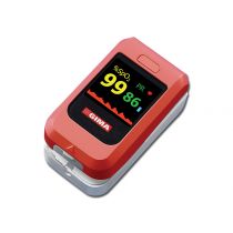 Gima Oxy-10 pulsossimetro professionale con display OLED a colori e tecnologia bluetooth, per adulti e bambini