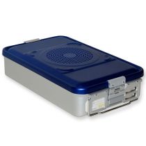 Container Standard - 2 Filtri - Perf. - Blu 465 X 280 X H 100 Mm