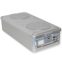 Container Standard - 2 Valvole - N.P. - Grigio 580 X 280 X H 135 Mm