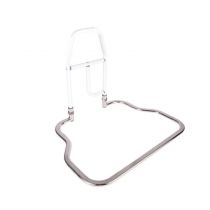 Identites maniglia ergonomica da letto posizionabile su reti a doghe in metallo bianco 70x58 cm