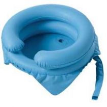 Lavatesta Doppio Gonfiabile con Scarico Azzurro 60cm