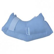 Easy - Protezione Tallone in Fibra Cava Siliconata con Velcro - Nero