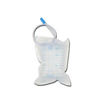 Gima sacca per urina da 2000 ml con tubo interno da 5,05 mm ed esterno da 6,35 mm non sterile confezione 30 pezzi