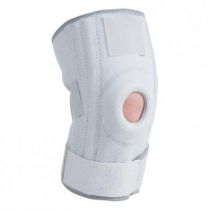 Ginocchiera con Stecche Flessibili e Anello con Foro Rotuleo