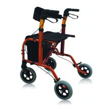 City Partner Kometa - Deambulatore Pieghevole 2 in 1 in Alluminio