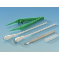 Gima Kit per la rimozione di suture sterile con pinza anatomica, bisturi, cotone e salviettine