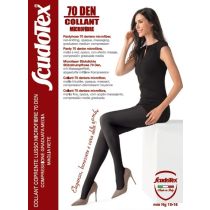 Calza Collant 70 Denari Coprente, Maglia a Rete Compressione Media - Scudotex (Codice 590)