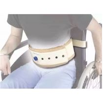 Cintura di Contenimento per Carrozzina in Cotone Crema 130x15 cm