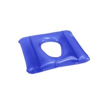 Demarta Virginio Devimed cuscino antidecubito ad acqua con foro in PVC blu 40x40 cm portata 120 kg