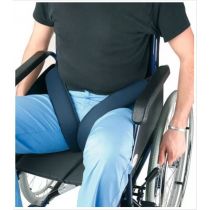 Tirante Pelvico Imbottito per Carrozzina - Blu - Taglia Unica
